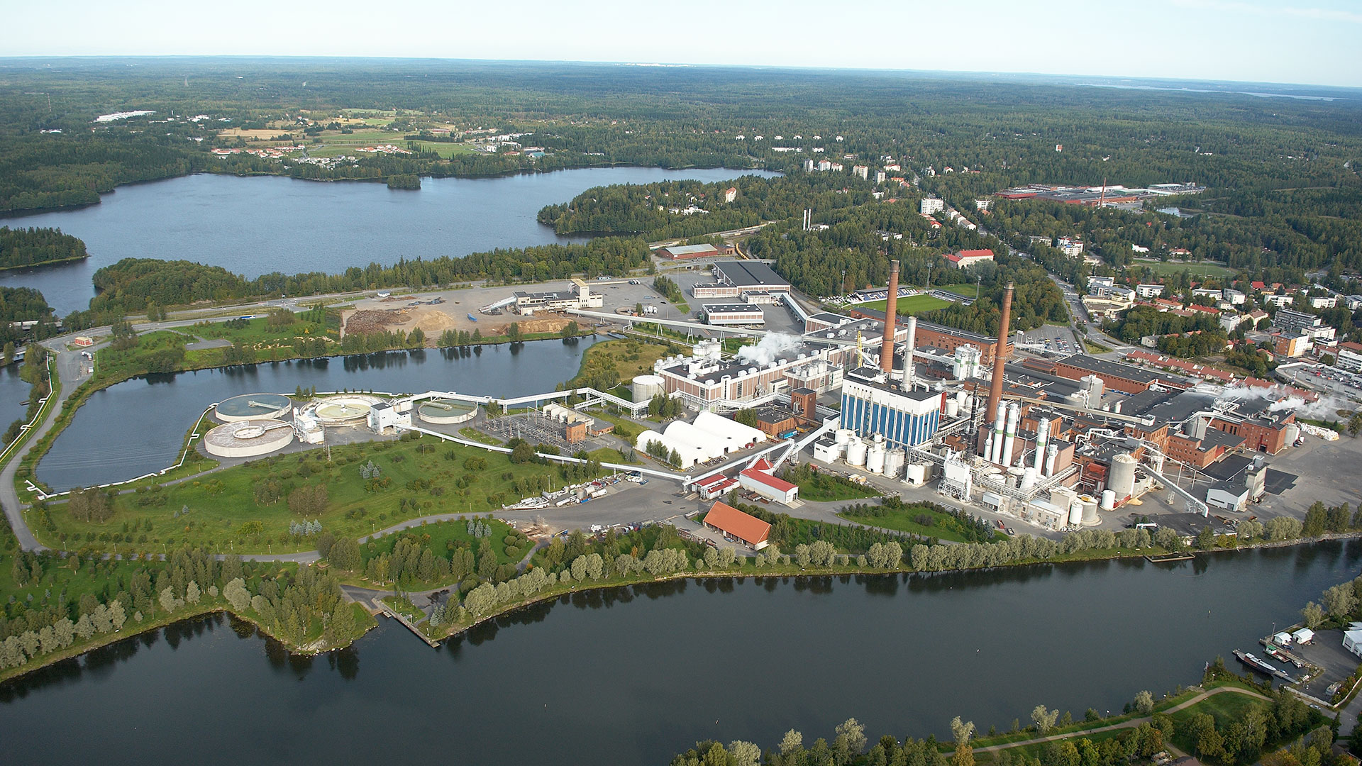 At UPM Tervasaari investments in production processes will improve the efficiency of steam production and the heat recovery and reduce CO2 emissions